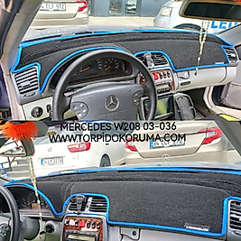 Mercedes W208 Clk Serisi Konsol Torpido M3D Koruma Koruyucu Kılıfı
