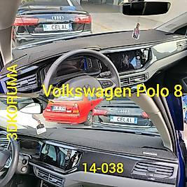 Volkswagen Polo 8 Konsol Torpido 3D Koruma Koruyucu Kılıfı