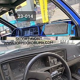 Skoda Favorit Konsol Torpido 3D Koruma  Koruyucu Kılıfı