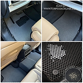 Audi Q7 Akıllı Premium Eva Oto Paspas (Aksesuarlar Fiyata Dahil Değildir)