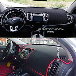 Kia Sportage 2010-2016 Konsol Torpido 3D Koruma Koruyucu Kılıfı