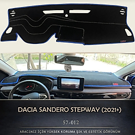 Dacia Sandero 2022+ Konsol Torpido 3D Koruma