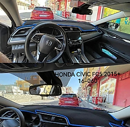 Honda Civic Fc5 2015+ Konsol Torpido 3D Koruma