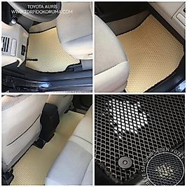 Toyota Auris 2006 - 2012 Kasa Akıllı Premium Eva Oto Paspas (Aksesuarlar Fiyata Dahil Değildir)