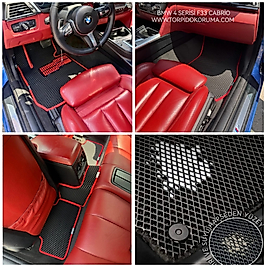 Bmw 4 Serisi F33 Cabrio Kasa Akıllı Premium Eva Oto Paspas (Aksesuarlar Fiyata Dahil Değildir)