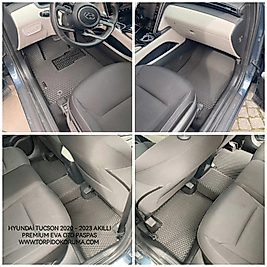 Hyundai Tucson  2020 - 2023 Akıllı Premium Eva Oto Paspas (Aksesuarlar Fiyata Dahil Değildir)