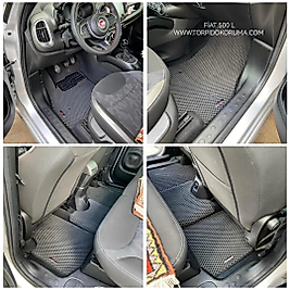 Fiat 500L Akıllı Premium Eva Oto Paspas (Aksesuarlar Fiyata Dahil Değildir)