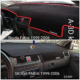 Skoda Fabia 1999-2006 Konsol Torpido 3D Koruma  Koruyucu Kılıfı