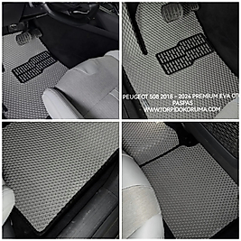 Peugeot 508 2018 - 2024 Akıllı Premium Eva Oto Paspas (Aksesuarlar Fiyata Dahil Değildir)