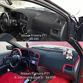 Nissan Primera P11 1996 - 2000 Konsol Torpido 3D Koruma Koruyucu Kılıf