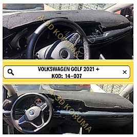 Volkswagen Golf 2021+ Konsol Torpido 3D Koruma Koruyucu Kılıfı