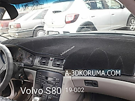 Volvo S80 1998 - 2006 Konsol Torpido A3D Koruma Koruyucu Kılıfı