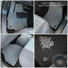 Ford Connect 2020+ Kasa Akıllı Premium Eva Oto Paspas (Aksesuarlar Fiyata Dahil Değildir)