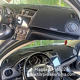 Mazda 6 2007-2013 Konsol Torpido 3D Koruma Koruyucu Kılıfı