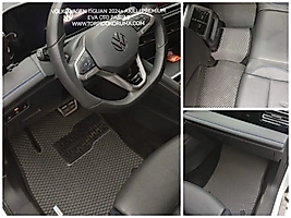 Volkswagen Tiguan 2024+ Kasa Akıllı Premium Eva Oto Paspas (Aksesuarlar Fiyata Dahil Değildir)