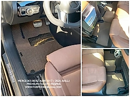 Mercedes Benz A200 2017 - 2024 Kasa Akıllı Premium Eva Oto Paspas (Aksesuarlar Fiyata Dahil Değildir)