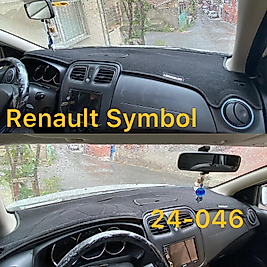 Renault Symbol Kapaklı 2018 - 2021 Konsol Torpido 3D Koruma Koruyucu Kılıfı