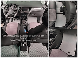 Opel Crossland X Akıllı Premium Eva Oto Paspas (Aksesuarlar Fiyata Dahil Değildir)