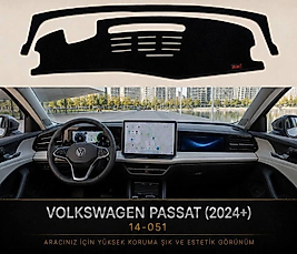 Volkswagen Passat 2024+  Konsol Torpido A3D Koruma Koruyucu Kılıfı