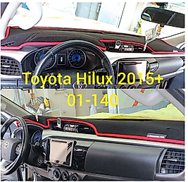Toyota Hilux 2015+ Konsol Torpido 3D Koruma Koruyucu Kılıfı