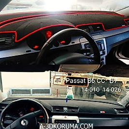 Volkswagen Passat B7 2010-2015  Konsol Torpido 3D Koruma Koruyucu Kılıfı