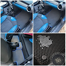 Mini Cooper R55 Akıllı Premium Eva Oto Paspas (Aksesuarlar Fiyata Dahil Değildir)