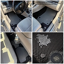 Volkswagen Jetta 2005 - 2010  Kasa Akıllı Premium Eva Oto Paspas (Aksesuarlar Fiyata Dahil Değildir)