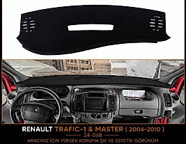 Renault Master (2004-2010) Konsol Torpido 3D Koruma Halısı - Panel Koruyucu - Ön Göğüs Örtüsü