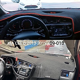 Kia Ceed 2012 - 2018 Konsol Torpido 3D Koruma Koruyucu Kılıfı