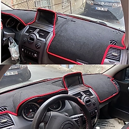 Renault Megane 2 Double Ekran Konsol Torpido 3D Koruma Koruyucu Kılıfı