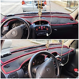 Opel Corsa C 2000 - 2006 Konsol Torpido 3D Koruma Koruyucu Kılıf