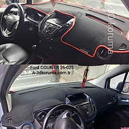 Ford Courier Ekranlı 2013 - 2020 Konsol Torpido 3D Koruma