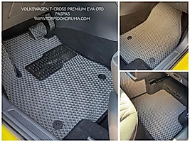 Volkswagen T - Cross Kasa Akıllı Premium Eva Oto Paspas (Aksesuarlar Fiyata Dahil Değildir)