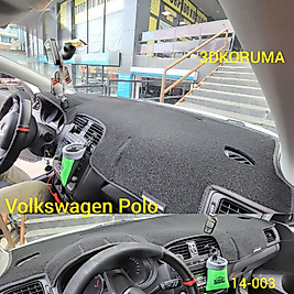 Volkswagen Polo 2009-2019 Konsol Torpido 3D Koruma Koruyucu Kılıfı