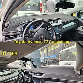 Toyota Avensis T27 Restylling Konsol Torpido M3D Koruma Koruyucu Kılıfı
