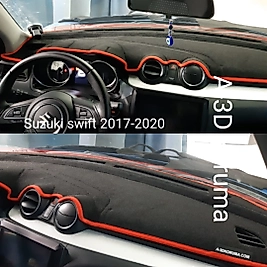 Suzuki Swift 2017 - 2020  Konsol Torpido A3D Koruma Koruyucu Kılıfı