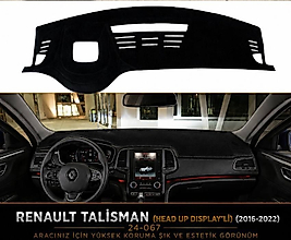 Renault Talisman Head Up Display 2016 - 2023 Konsol Torpido A3D Koruma Koruyucu Kılıfı