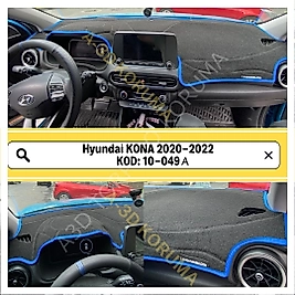 Hyundai Kona 2020 - 2022 Konsol Torpido A3D Koruma