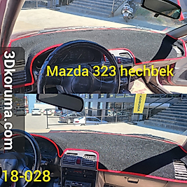 Mazda 323 Hatchback  Konsol Torpido M3D Koruma Koruyucu Kılıfı