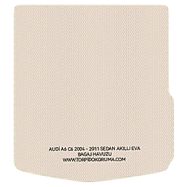 Audi A6 C6 2004 - 2011 Sedan Akıllı Premium Eva Bagaj Havuzu