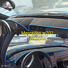 Mercedes W202 1993 - 2000 Konsol Torpido 3D Koruma Koruyucu Kılıfı