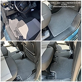 Fiat Doblo 2023+ Kasa Akıllı Premium Eva Oto Paspas (Aksesuarlar Fiyata Dahil Değildir)