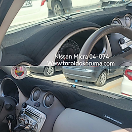 Nissan Micra March 2010-2016 Konsol Torpido 3D Koruma Koruyucu Kılıf