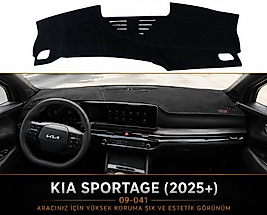 Kia Sportage 2025+ Konsol Torpido A3D Koruma Koruyucu Kılıfı
