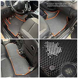 Peugeot Partner 2008 - 2018 Akıllı Premium Eva Oto Paspas (Aksesuarlar Fiyata Dahil Değildir)