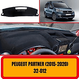 Peugeot Partner 2015 - 2020 Konsol Torpido 3D Koruma Koruyucu Kılıfı