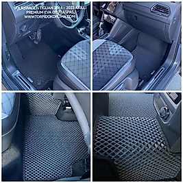 Volkswagen Tiguan 2016 - 2023 Kasa Akıllı Premium Eva Oto Paspas (Aksesuarlar Fiyata Dahil Değildir)