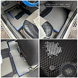 Ford Connect 2002 - 2013 Kasa Akıllı Premium Eva Oto Paspas (Aksesuarlar Fiyata Dahil Değildir)