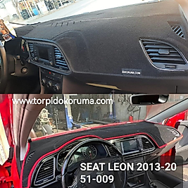 Seat Leon 2013 - 2020 Konsol Torpido M3D Koruma  Koruyucu Kılıfı