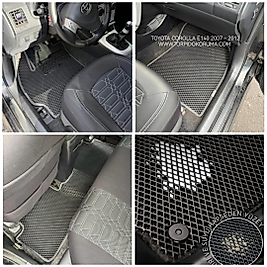 Toyota Corolla E140 2007 - 2012 Kasa Akıllı Premium Eva Oto Paspas (Aksesuarlar Fiyata Dahil Değildir)